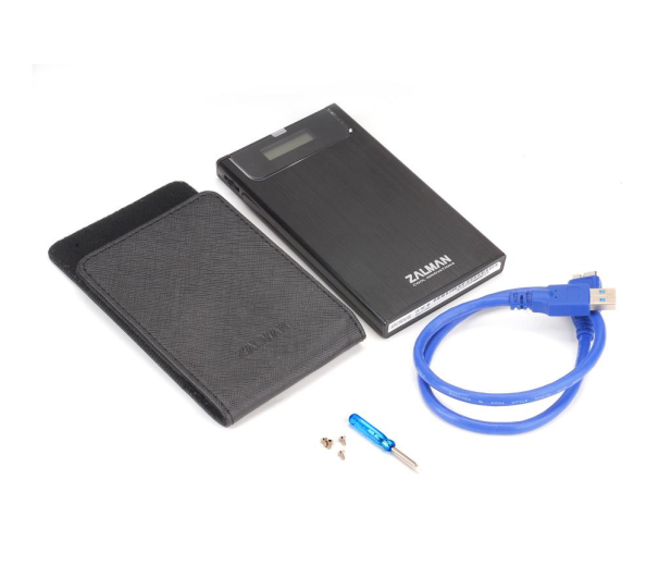 Zalman Virtual Drive (SATA na USB 3.0) aluminium czarna - 92433 - zdjęcie 5
